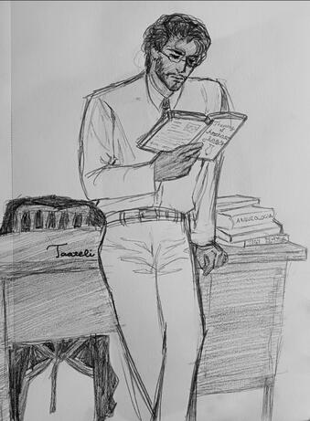 Tässä: pelkkä luonnos, kokovartalo